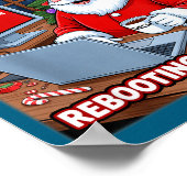 Poster s Santa Support Tech Rebooting Lover (Coin)