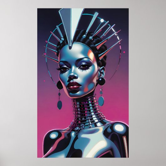 Poster Sa beauté était indissociable (Devant)