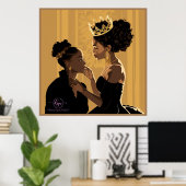 POSTER SA COURONNE #2 (Bureau à domicile)