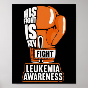 Poster Sa Lutte Est Ma Lutte Contre La Leucémie