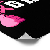 Poster Sa Lutte Est Mes Gants De Boxe De Combat (Coin)