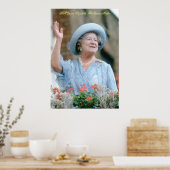 Poster Sa Majesté la reine Elizabeth, la reine mère (Cuisine)