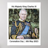 Poster Sa Majesté le Roi Charles III (Devant)