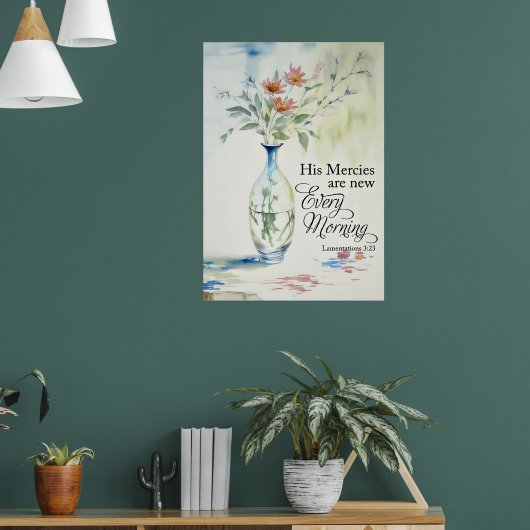 Poster Sa miséricorde est nouvelle chaque matin (Salon 1)