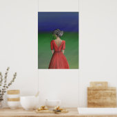 Poster Sa présence fugace (Cuisine)