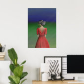 Poster Sa présence fugace (Bureau à domicile)