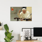 Poster Sa Sainteté le pape Benoît XVI (Bureau à domicile)