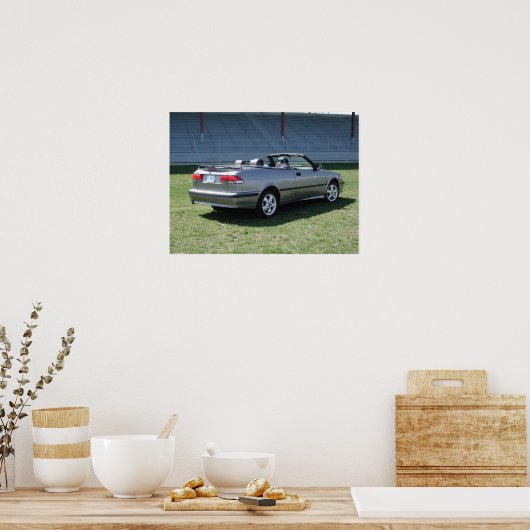 Poster Saab 9-3 convertible (Cuisine)
