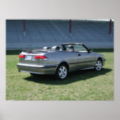 Poster Saab 9-3 convertible (Devant)