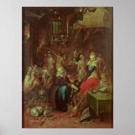 Poster Sabbat des sorcières, 1606 (Devant)