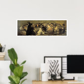 Poster Sabbat des sorcières de Francisco Goya (Bureau à domicile)