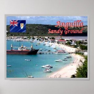 Poster Sable - Anguilla -