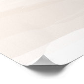 Poster Sable Brown Aquarelle Abstraite et Pavois 2 (Coin)