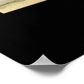 Poster sable de mer et soleil (Coin)
