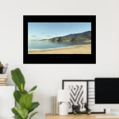 Poster sable de mer et soleil (Bureau à domicile)