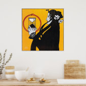 Poster Sable Dial - Art Nouveau Vintage (Cuisine)