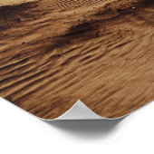 POSTER SABLE GRIS (Coin)