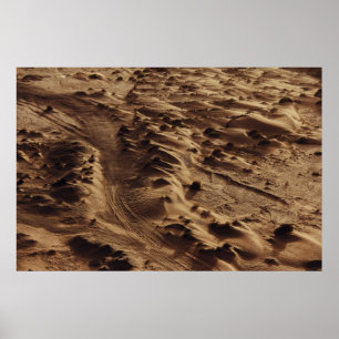 POSTER SABLE GRIS