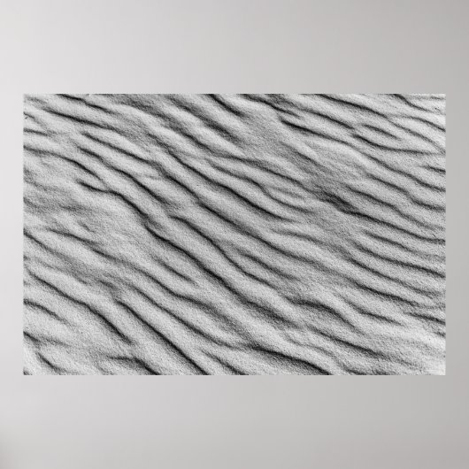 Poster Sable gris (Devant)