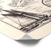 Poster Sable Island Atlantic Graveyard Carte des trésors  (Coin)