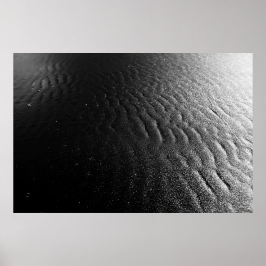 Poster Sable noir (Devant)