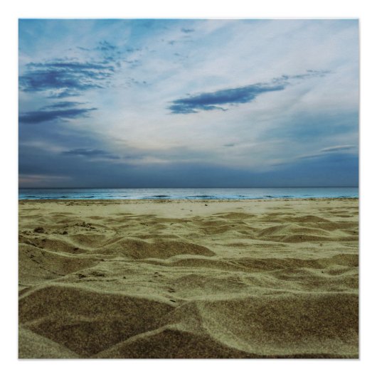 Poster Sable sur la plage (Devant)