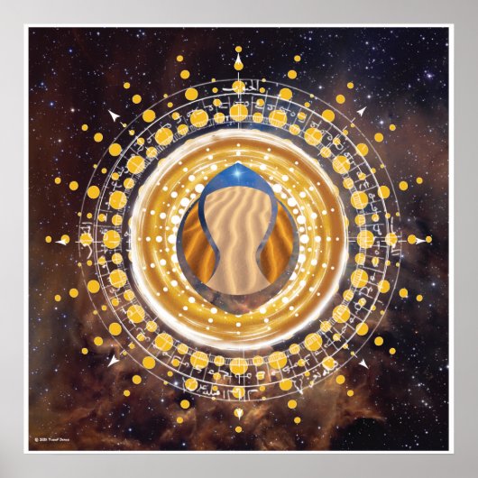 Poster Sables célestes : Voies Primordiales (Devant)