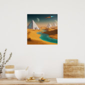 Poster Sables désertiques (Cuisine)