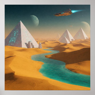 Poster Sables désertiques