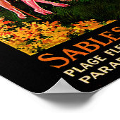 Poster Sables d'Or Les Pins (Coin)