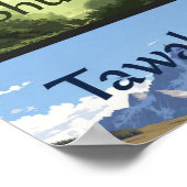 Poster Sabr, Shukr, Tawakkul | Modern Muslim Home Gift Po (Coin)