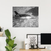 Poster Sabre F-100 superbe (Bureau à domicile)