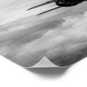 Poster Sabre F-100 superbe (Coin)