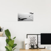 Poster Sabre F-100 superbe (Bureau à domicile)