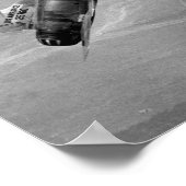 Poster Sabre F-100 superbe (Coin)