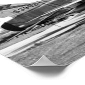 Poster Sabre F-100 superbe (Coin)