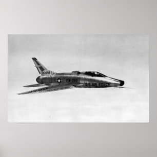 Poster Sabre F-100 superbe
