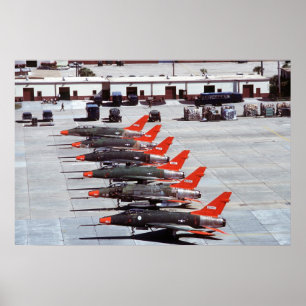 Poster Sabres F-100 superbes