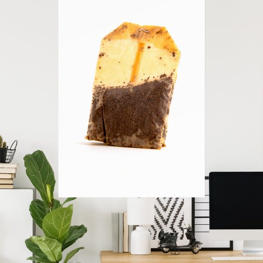 Poster Sac à thé (Bureau à domicile)