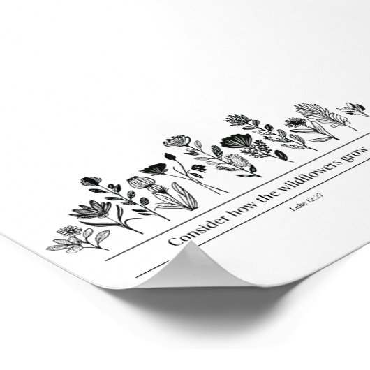 Poster Sac d'alimentation réutilisable (Coin)