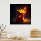 Poster sac de puces (Cuisine)