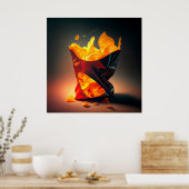 Poster sac de puces (Cuisine)