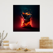 Poster sac de puces (Cuisine)