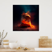 Poster sac de puces (Cuisine)