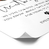 Poster Sac de traitement pour chien STELLA, Biscuit Bar M (Coin)