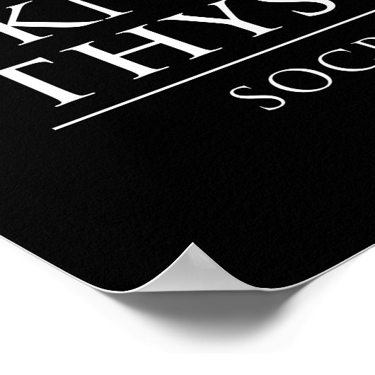 Poster Sachez-Vous - Socrate (Coin)