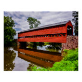 Poster Sachs Covered Bridge (Devant)