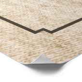 Poster Sacoche vintage (Coin)