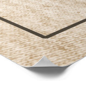 Poster Sacoche vintage à sucre (Coin)