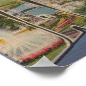 Poster Sacramento, CalifornieGrandes lettres Scènes 2 (Coin)